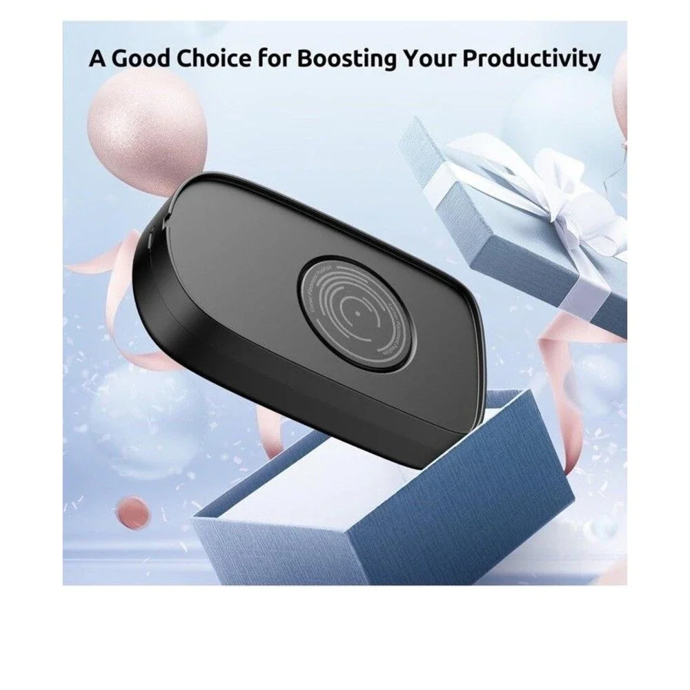 Mouse Jiggler, Ultra Slim, 20dB Quiet & Noiseless, Undetectable Mouse Mover Simu